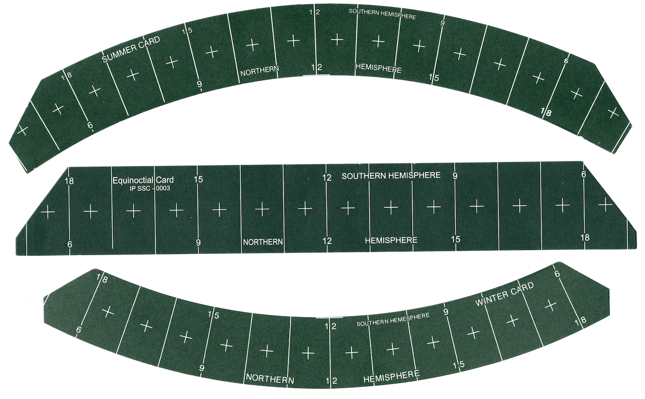 Jeu annuel Paquet 400x Bandes Héliographe Type IP-SSC - Modèles Equinoxe, Eté, Hiver