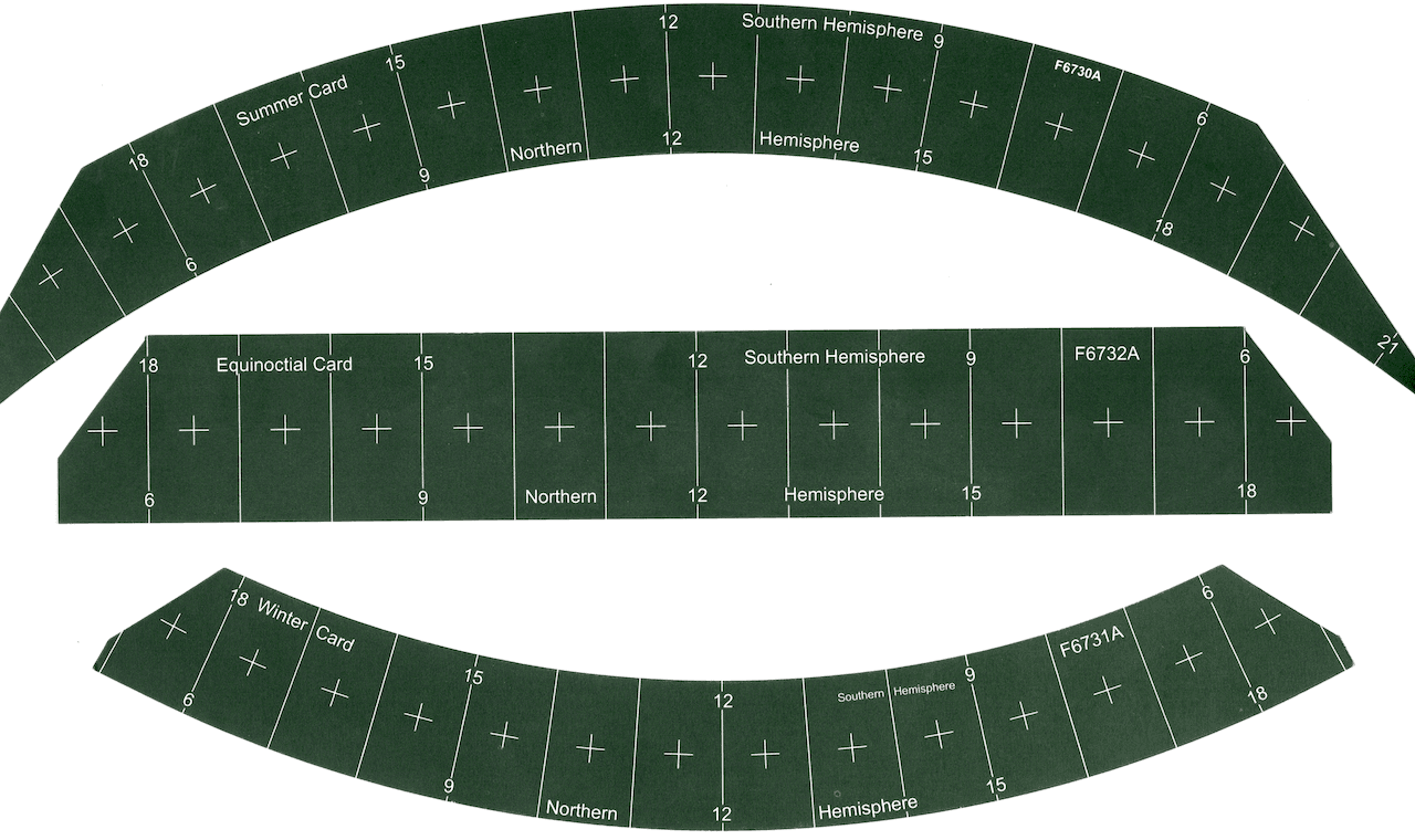 Jeu annuel Paquet 400x Bandes Héliographe Type IP CH - Modèles Equinoxe, Eté, Hiver