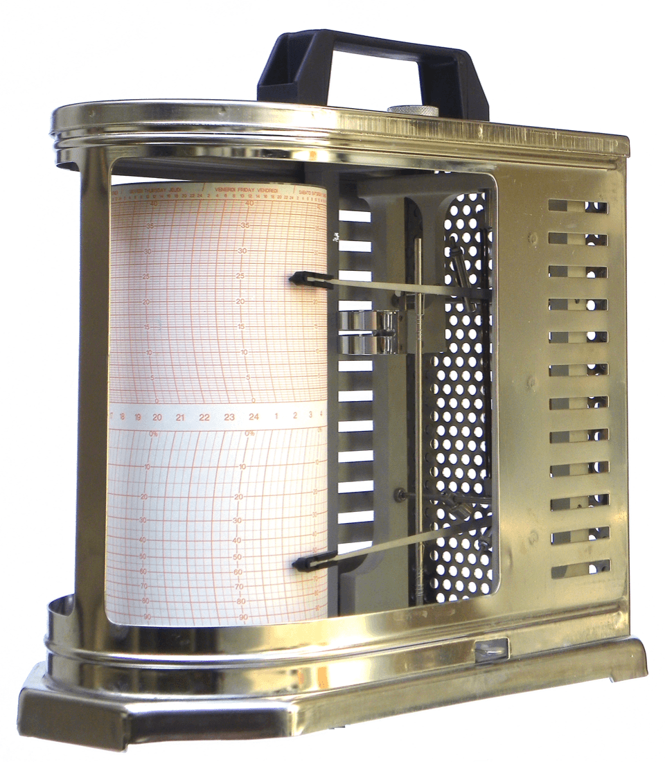 Enregistreur Thermo - Hygrographe - mouvement Quartz