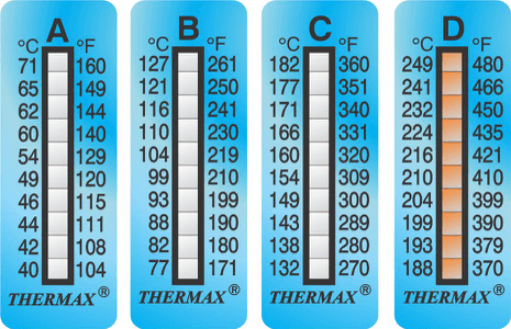 Ruban thermo-sensible 10m